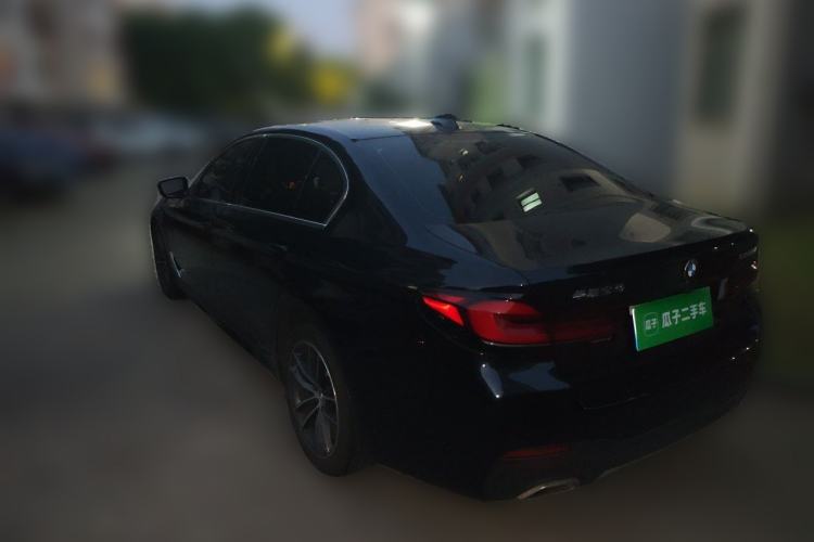 Used BMW 5 Series 2021 525Li M Sport Package Rear Left 45 Deg