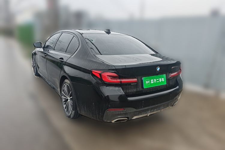 Used BMW 5 Series 2021 530Li Leading Model M Sport Package Rear Left 45 Deg