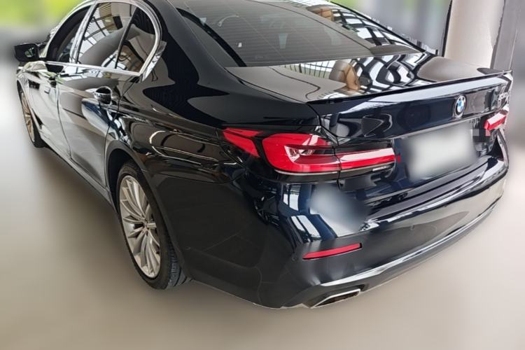 Used BMW 5 Series 2021 530Li Luxury Edition Premium Package Rear Left 45 Deg