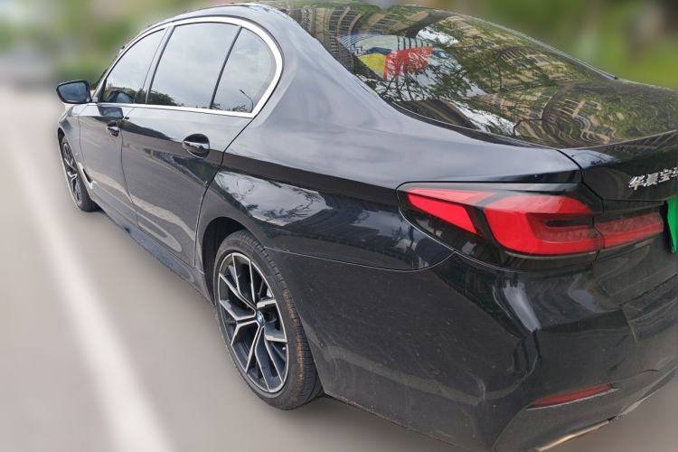 Used BMW 5 Series 2021 Restyled 530Li Luxury Edition M Sport Package Rear Left 45 Deg