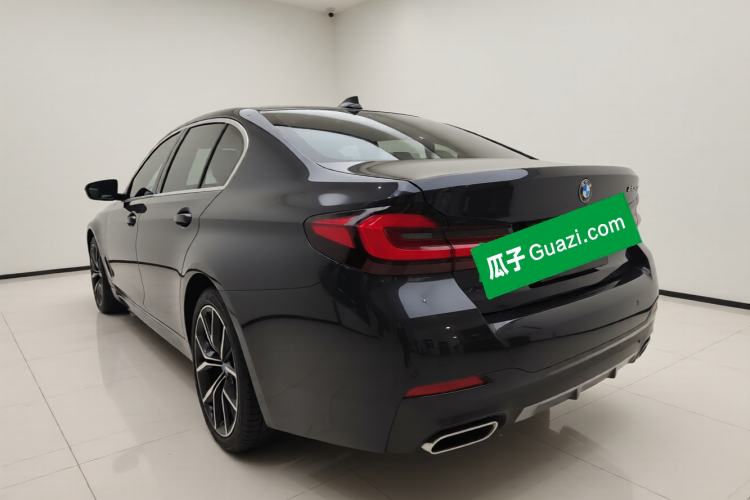 Used BMW 5 Series 2021 530Li Luxury Edition M Sport Package Rear Left 45 Deg
