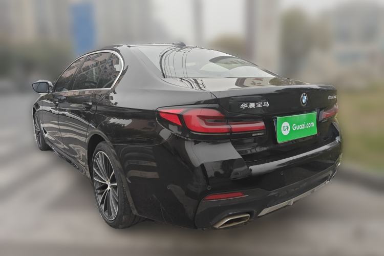 Used BMW 5 Series 2021 530Li Leading Model M Sport Package Rear Left 45 Deg