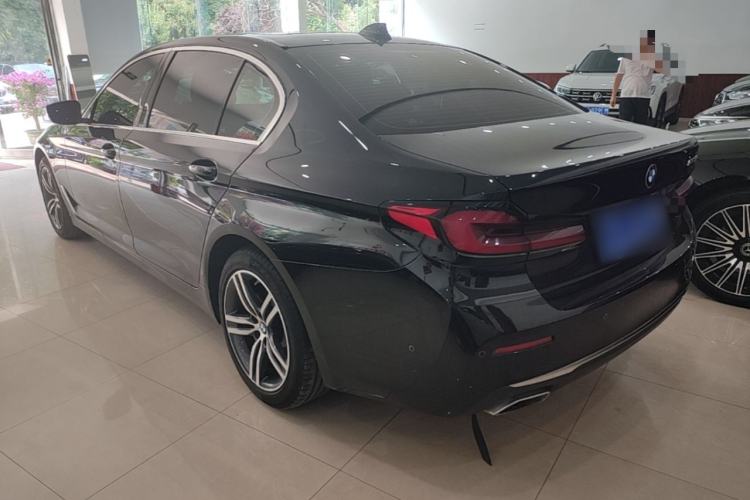 Used BMW 5 Series 2021 Restyled 530Li Leading Edition Luxury Package Rear Left 45 Deg