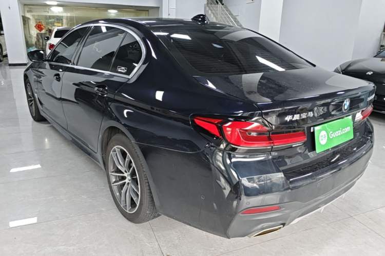 Used BMW 5 Series 2021 525Li M Sport Package Rear Left 45 Deg