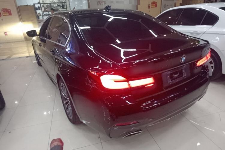 Used BMW 5 Series 2021 525Li M Sport Package Rear Left 45 Deg