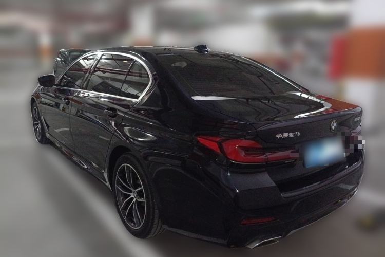 Used BMW 5 Series 2021 525Li M Sport Package Rear Left 45 Deg