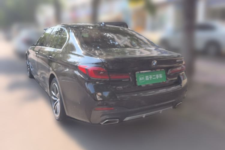 Used BMW 5 Series 2021 525Li M Sport Package Rear Left 45 Deg