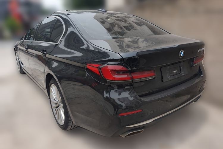 Used BMW 5 Series 2021 530Li Luxury Edition Premium Package Rear Left 45 Deg