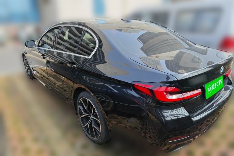 Used BMW 5 Series 2021 Facelifted 530Li xDrive M Sport Package Rear Left 45 Deg