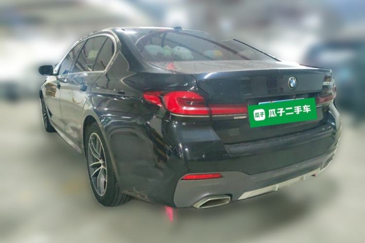 Used BMW 5 Series 2021 525Li M Sport Package Rear Left 45 Deg