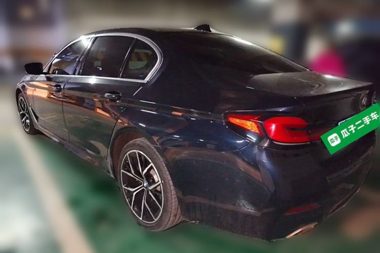 Used BMW 5 Series 2021 Restyled 530Li Luxury Edition M Sport Package Rear Left 45 Deg