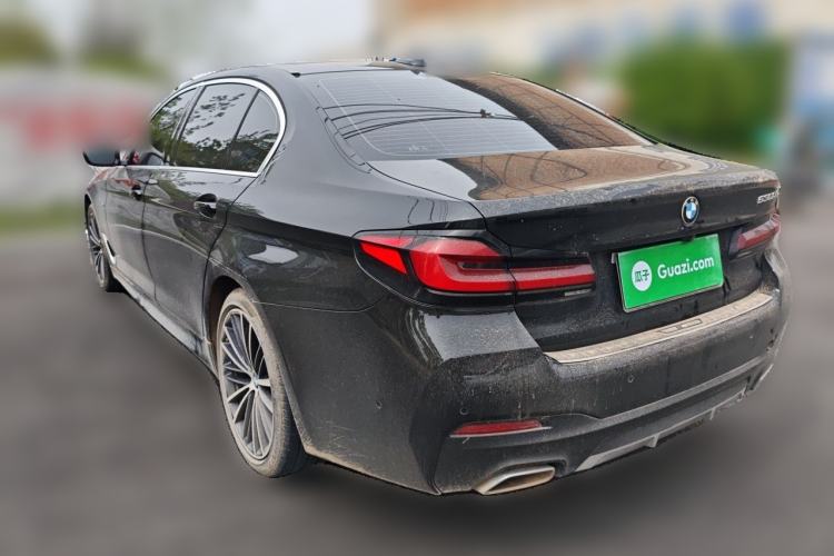 Used BMW 5 Series 2021 530Li Executive Luxury Package Rear Left 45 Deg