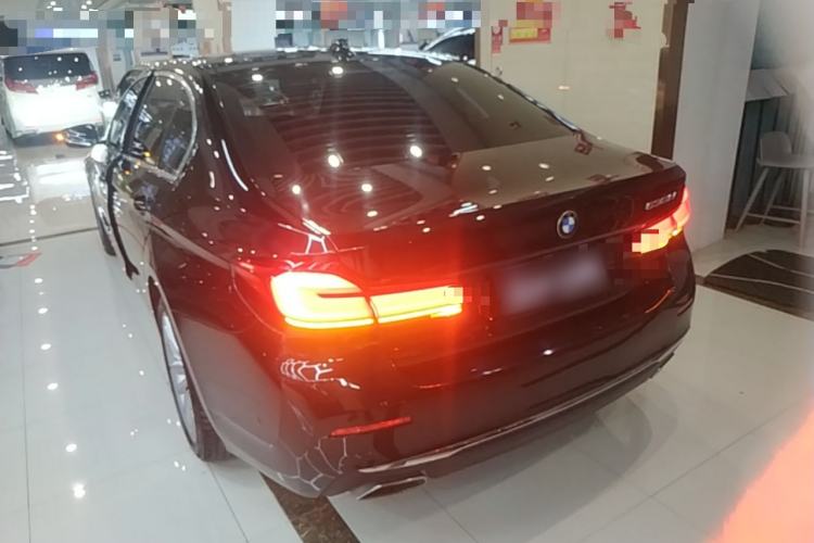 Used BMW 5 Series 2021 530Li Luxury Edition Premium Package Rear Left 45 Deg