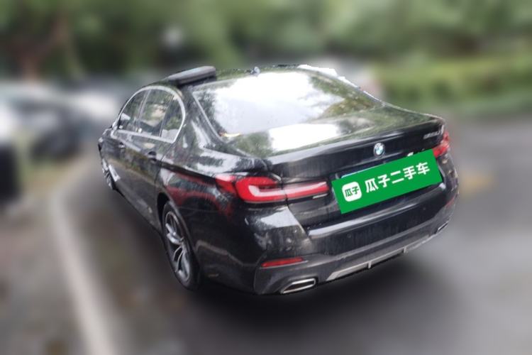Used BMW 5 Series 2021 Facelifted 525Li M Sport Package Rear Left 45 Deg