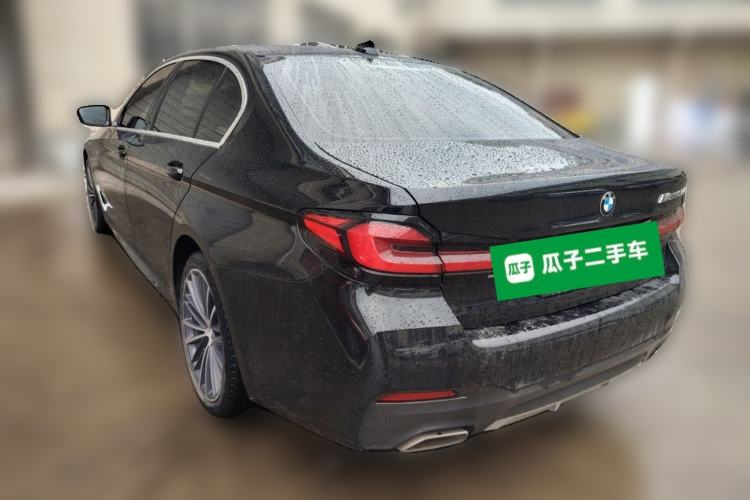 Used BMW 5 Series 2021 530Li Leading Model M Sport Package Rear Left 45 Deg