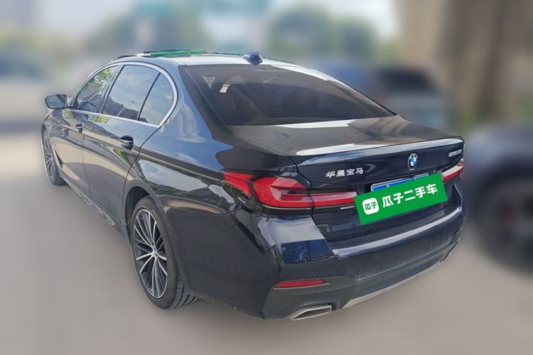 Used BMW 5 Series 2021 530Li Leading Model M Sport Package Rear Left 45 Deg