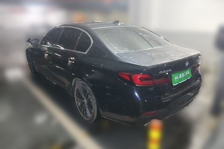 Used BMW 5 Series 2021 Facelifted 530Li Leading Edition M Sport Package Rear Left 45 Deg