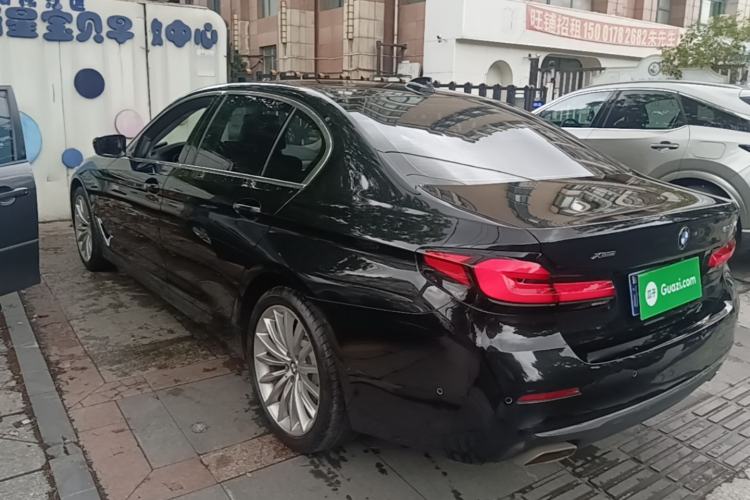 Used BMW 5 Series 2021 530Li Luxury Edition Premium Package Rear Left 45 Deg