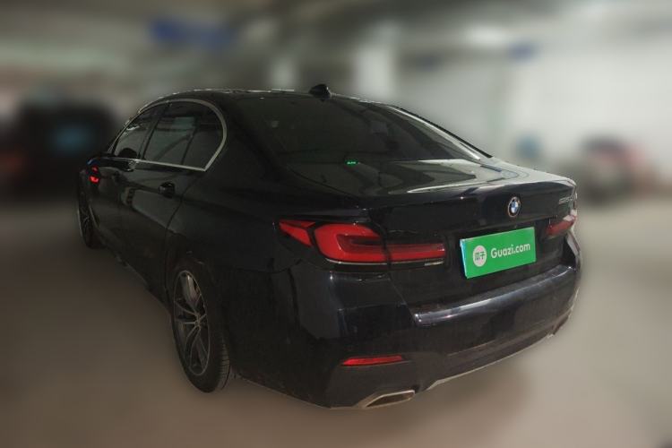 Used BMW 5 Series 2021 525Li M Sport Package Rear Left 45 Deg