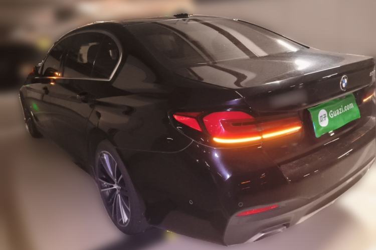 Used BMW 5 Series 2021 530Li Leading Model M Sport Package Rear Left 45 Deg