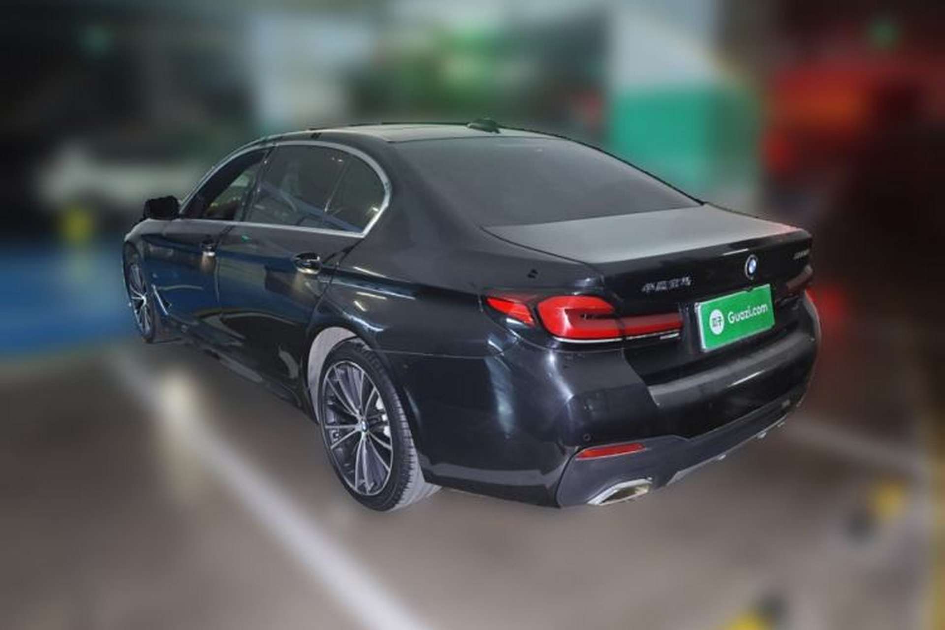 Used BMW 5 Series 2021 Facelifted 530Li Leading Edition M Sport Package Rear Left 45 Deg
