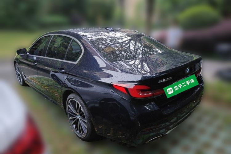 Used BMW 5 Series 2021 Facelifted 530Li Leading Edition M Sport Package Rear Left 45 Deg