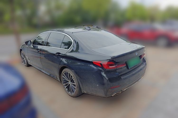 Used BMW 5 Series 2021 Facelifted 530Li Leading Edition M Sport Package Rear Left 45 Deg