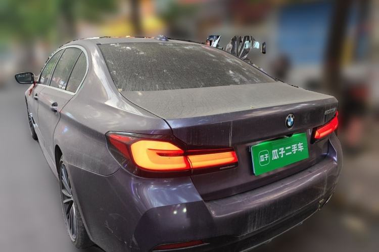 Used BMW 5 Series 2021 Facelifted 530Li Leading Edition M Sport Package Rear Left 45 Deg
