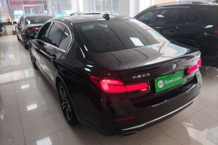 Used BMW 5 Series 2021 Restyled 530Li Leading Edition Luxury Package Rear Left 45 Deg