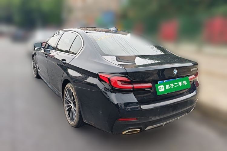 Used BMW 5 Series 2021 530Li Leading Model M Sport Package Rear Left 45 Deg
