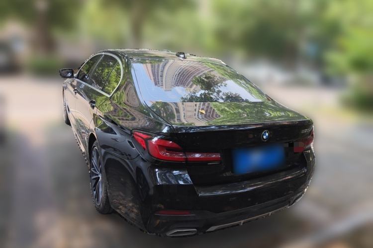 Used BMW 5 Series 2021 Facelifted 530Li Executive M Sport Package Rear Left 45 Deg