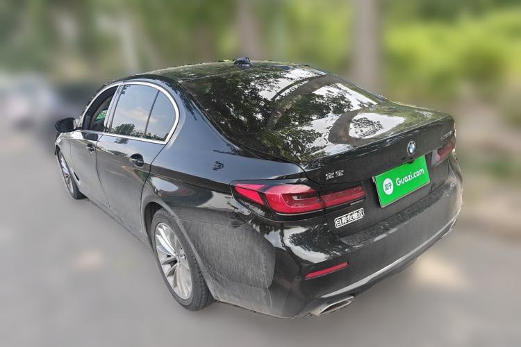 Used BMW 5 Series 2021 525Li Luxury Package Rear Left 45 Deg