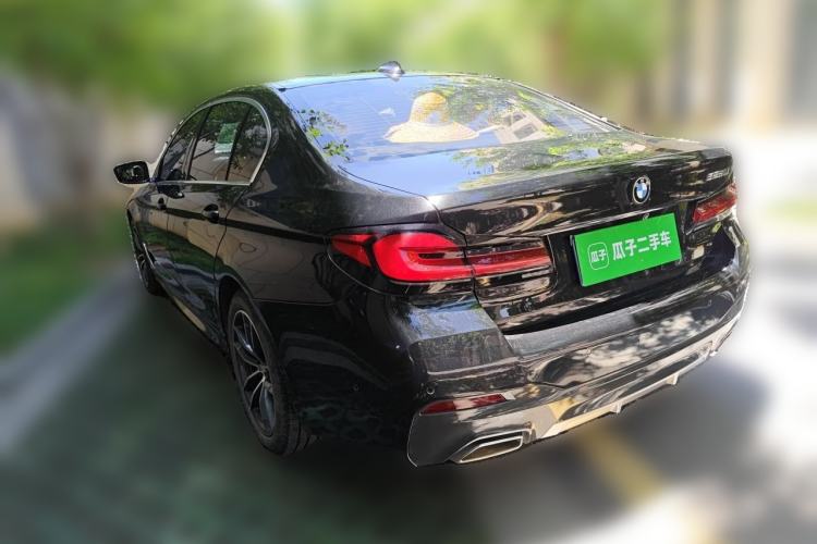 Used BMW 5 Series 2021 Facelifted 525Li M Sport Package Rear Left 45 Deg