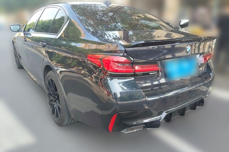 Used BMW 5 Series 2021 525Li M Sport Package Rear Left 45 Deg