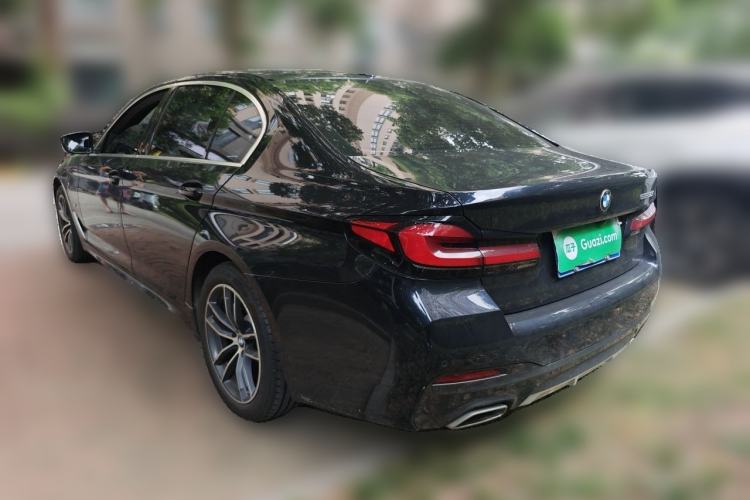 Used BMW 5 Series 2021 525Li M Sport Package Rear Left 45 Deg
