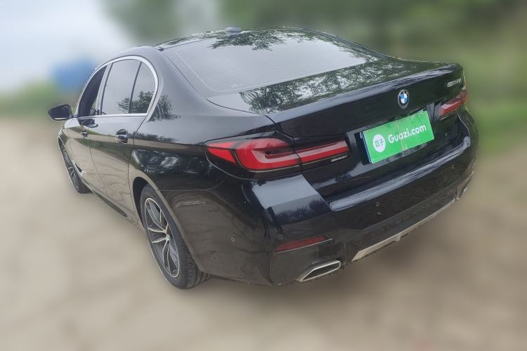 Used BMW 5 Series 2021 525Li M Sport Package Rear Left 45 Deg
