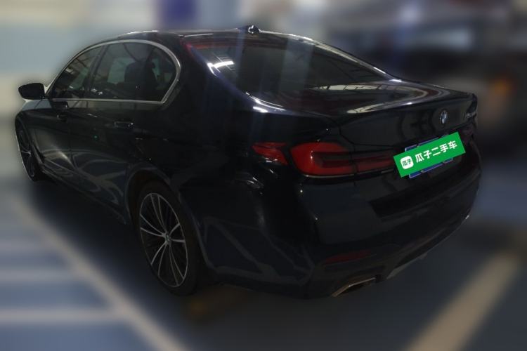 Used BMW 5 Series 2021 Facelifted 530Li Leading Edition M Sport Package Rear Left 45 Deg