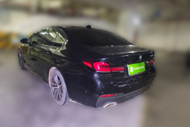 Used BMW 5 Series 2021 525i M Sport Package Rear Left 45 Deg