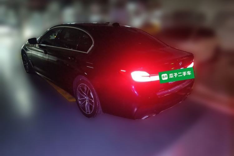Used BMW 5 Series 2021 Facelifted 525Li M Sport Package Rear Left 45 Deg