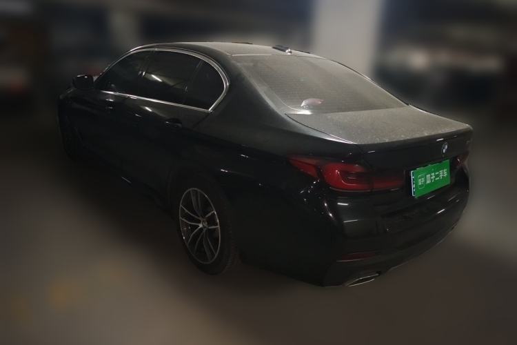 Used BMW 5 Series 2021 525Li M Sport Package Rear Left 45 Deg