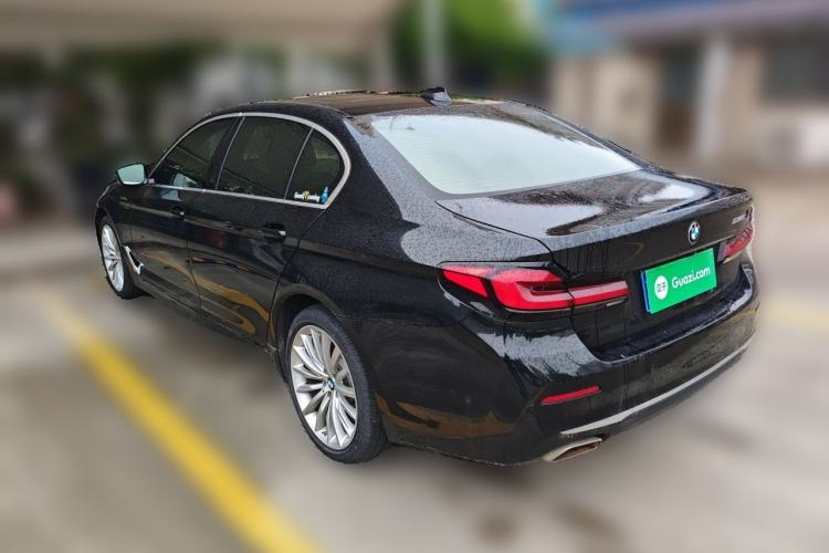 Used BMW 5 Series 2021 530Li Luxury Edition Premium Package Rear Left 45 Deg