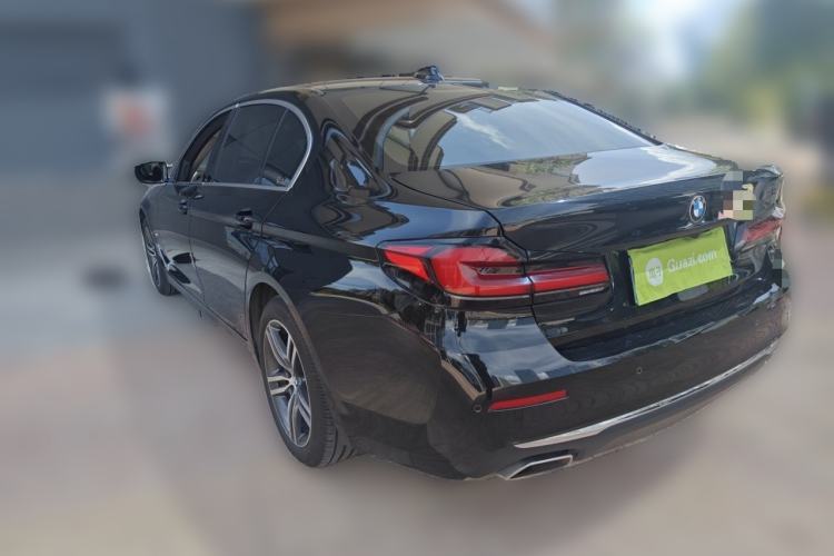 Used BMW 5 Series 2021 530Li Leading Luxury Package Rear Left 45 Deg