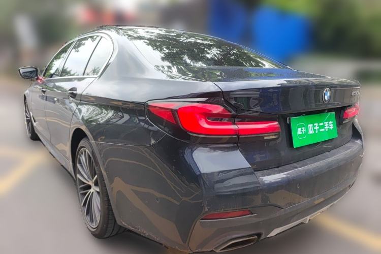 Used BMW 5 Series 2021 Facelifted 530Li Leading Edition M Sport Package Rear Left 45 Deg
