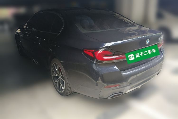 Used BMW 5 Series 2021 Restyled 530Li Luxury Edition M Sport Package Rear Left 45 Deg