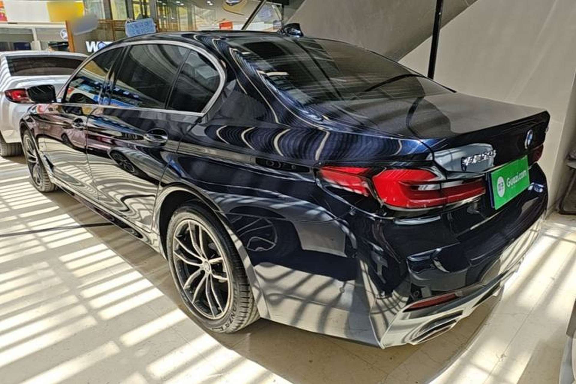 Used BMW 5 Series 2021 Facelifted 525Li M Sport Package Rear Left 45 Deg