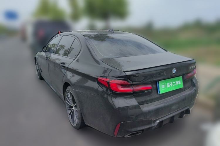 Used BMW 5 Series 2021 530Li Leading Model M Sport Package Rear Left 45 Deg