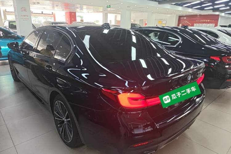 Used BMW 5 Series 2021 530Li Leading Model M Sport Package Rear Left 45 Deg