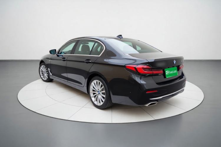 Used BMW 5 Series 2021 530Li Luxury Edition Premium Package Rear Left 45 Deg