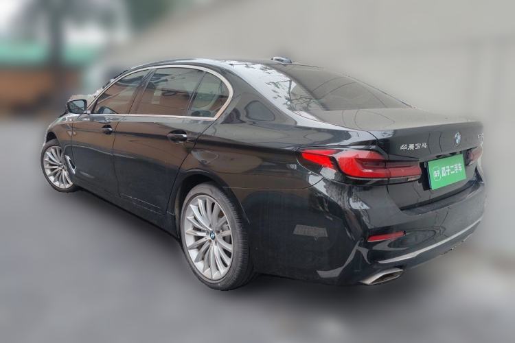 Used BMW 5 Series 2021 530Li Luxury Edition Premium Package Rear Left 45 Deg