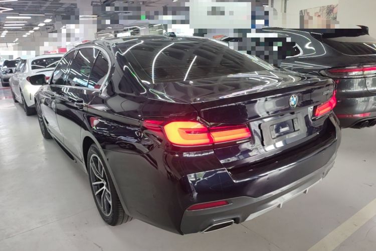 Used BMW 5 Series 2021 Facelifted 525Li M Sport Package Rear Left 45 Deg